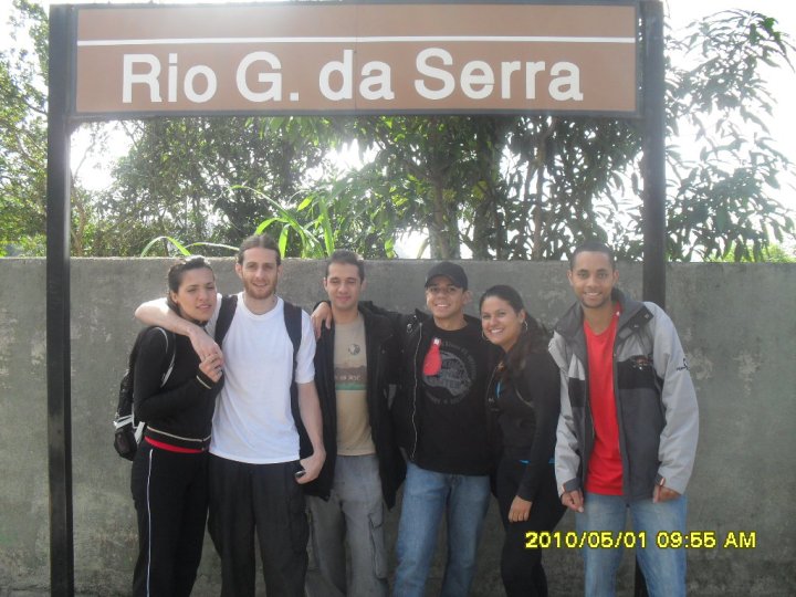Chegada à Estação de Rio Grande da Serra