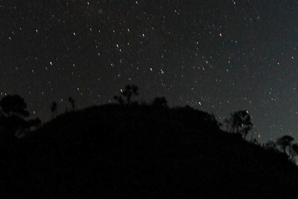 Noite Estrelada – Cachoeira do Juju