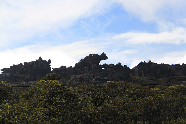 Formação rochosa peculiar – Monte Roraima