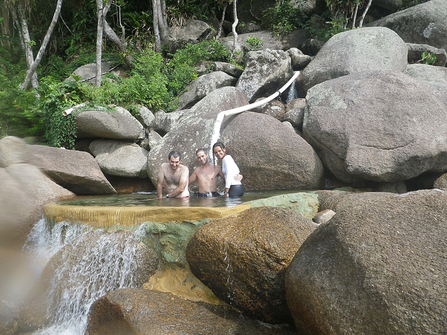 Nós todos tomando um banho – Praia do Cairuçu