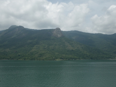 Vista do Pico do Mamanguá ou Pão de Açúcar do Mamanguá