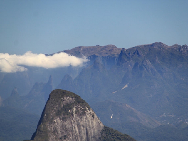 Serra dos Órgãos vista do Pico Menor