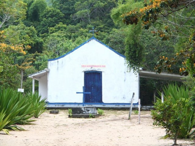 Igreja na Praia de Parnaioca