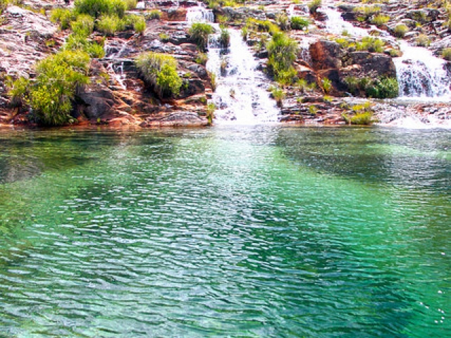 Cachoeira da Maria Concebida e uma de suas belas piscinas